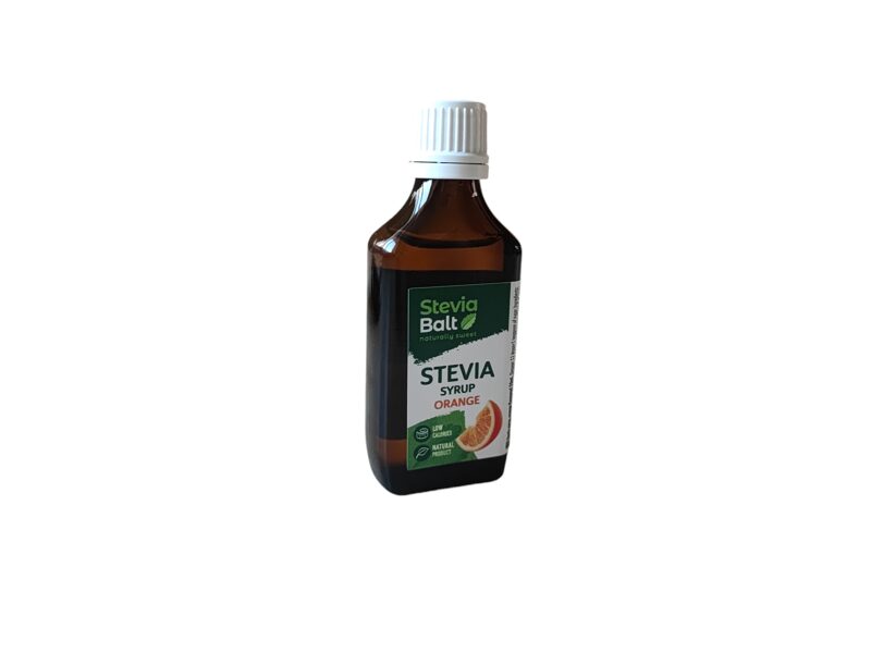 Stevia syrup with orange flavor 50ml